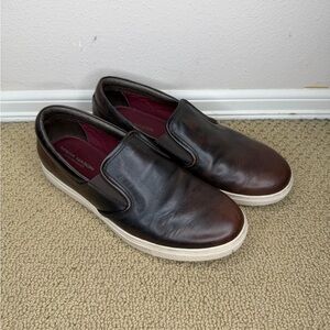 Mark Nason Brown Leather Slip On 68509 Shoes (Men’s Size 10)